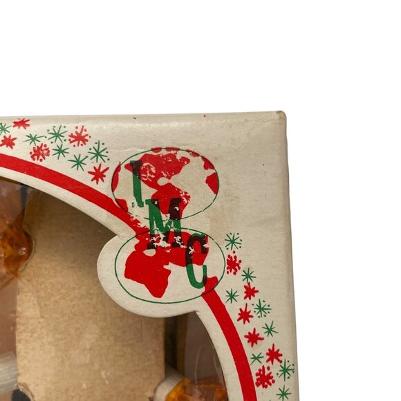 IMC Christmas Lights Vintage Crystal Reflector Miniature 3 Sets 20 Lights Each - Picture 5 of 12